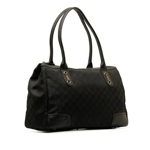 GUCCI Black Leather Tote Bag - Picture 2 of 9